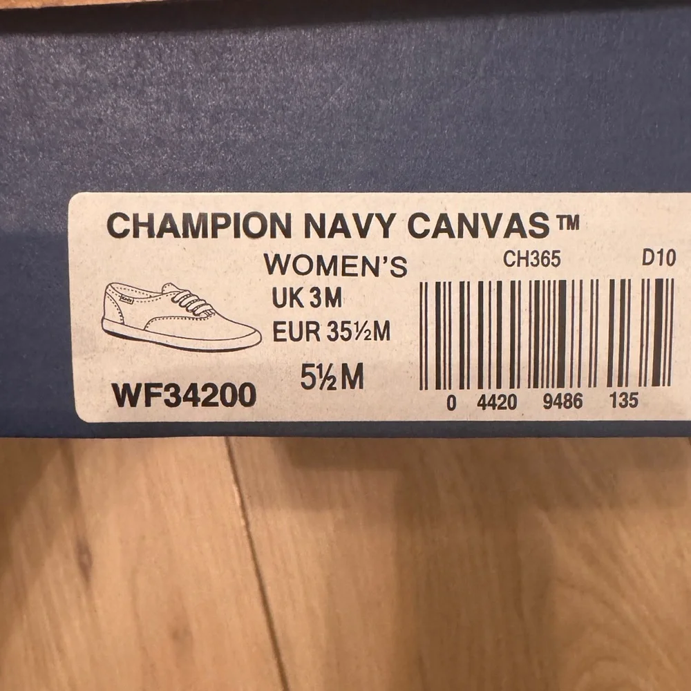 Keds Navy Canvas Sneakers - Picture 5 of 5